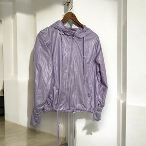 Zyia lilac  windbreaker bomber jacket M